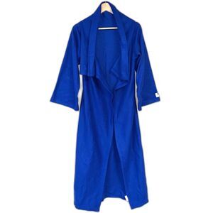 Kids Snuggie Wearable Blanket Royal Blue Cozy Comfortable Robe Warm Soft Fleece